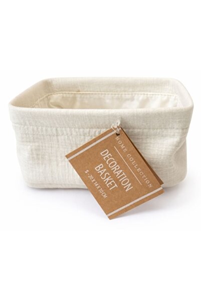 OEM Textile Storage Basket, Foldable, Decorative, 20x14x10 cm, for Bathroom a...