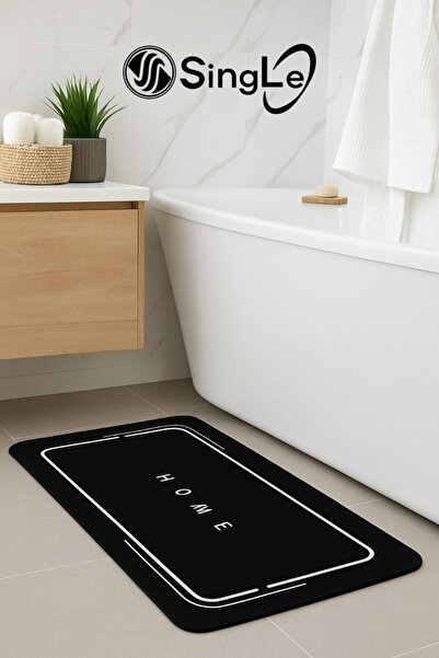 Empressco 40x60 cm Su Emici Banyo Paspası, Kaymaz ve Şık Tasarım