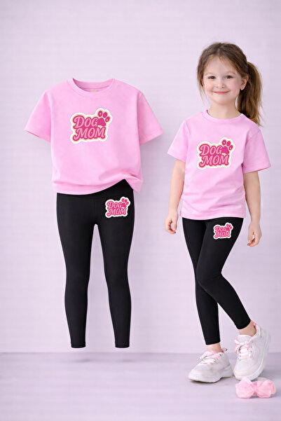 LORVEX Set de tricou și jambiere pentru fete, 100% bumbac, elastic, confortab...