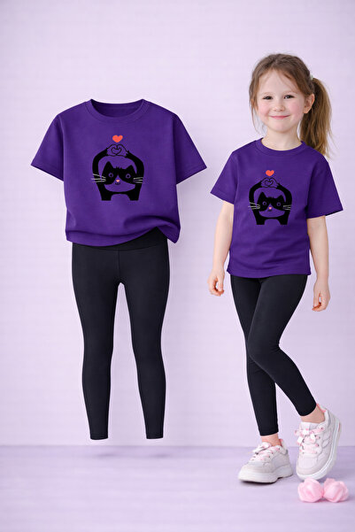 VODEXA Set de tricou și jambiere pentru fete, 100% bumbac, elastic, confortab...