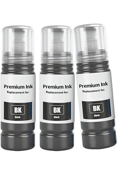 EPSON 103 Ecotank L1110, L1210, L1250, L3110, L3111, L3150, L3151 Siyah muadi...