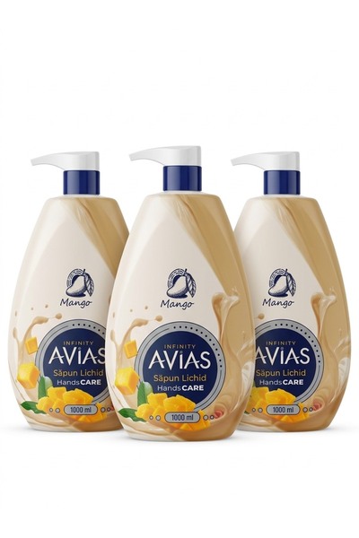 AVIAS LIQUID SOAP mango 1L x3 pcs
