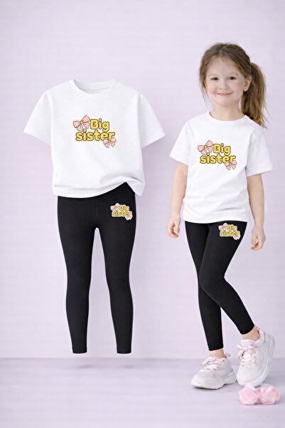 LORVEX Set de tricou și jambiere pentru fete, 100% bumbac, elastic, confortab...