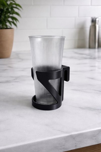 Baalaa Car Interior Cup Holder-Practical Plug and Play Auto Cup Holder-3D Printing (Available in Different Colors)