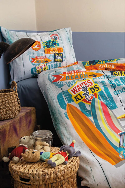İssimo Home Peace 145 TC (57 Tel) Ranforce Nevresim Takımı Tek Kişilik.