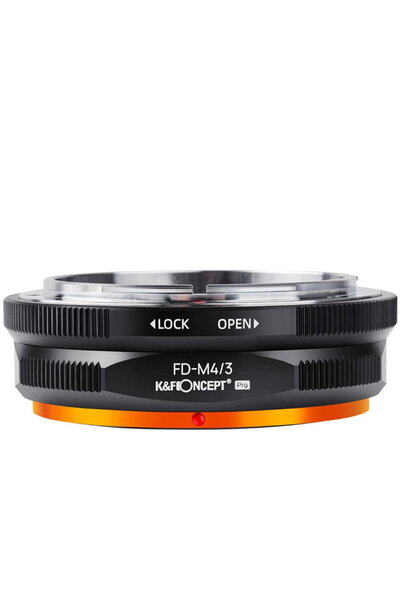 K&F CONCEPT Adaptor montura M13125 Canon FD-M4/3 PRO de la Canon FD FL-Micro ...