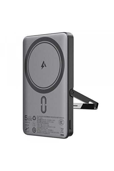 Acefast Baterie Externa Wireless M16, 5000mAh, 18W, PD + FQI, 1 x QI - 1 x US...