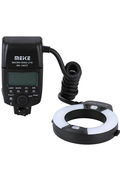 Meike Blitz macro Yongnuo YN14EX YN-14EX macro E-TTL pentru Canon