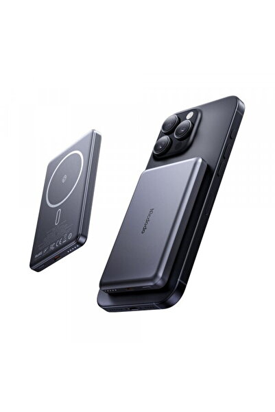 Mcdodo Baterie Externă Wireless MC-4641 Meta, 5000mAh, 20W, PD + FQI, 1 x QI ...