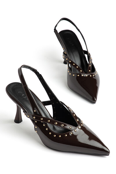 YUUN Venus Troklu Pointed Toe Heel Shoes