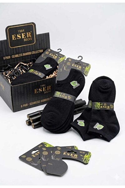 Eser Çorap Bamboo Men's Sneaker Socks 6-Pack