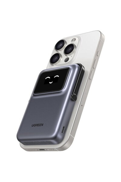 Ugreen Baterie Externă Wireless PB572 Uno, 10000mAh, 20W, PD + FQI, 1 x QI - ...