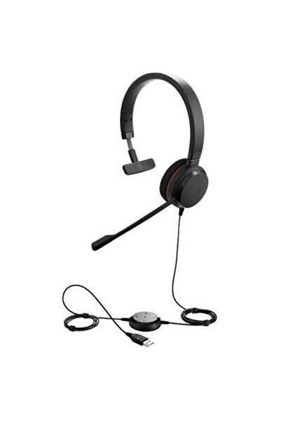 Jabra Cască cu microfon Evolve 20 MS Mono, Negru
