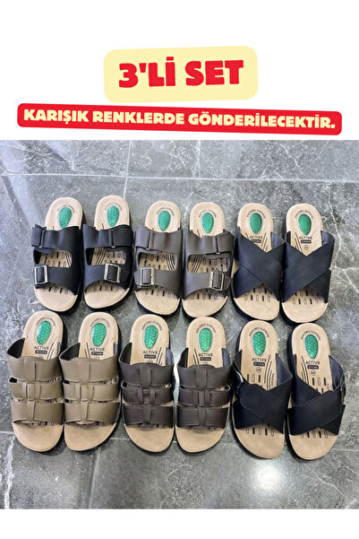 ALB TERLİK AYAKKABI SAN. TİC. LTD. ŞTİ. Men's Orthopedic Slippers - Non-Slip ...