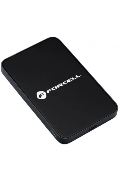 Forcell Baterie Externă Wireless F5K8, 5000mAh, 15W, PD + QI, 1 x QI - 1 x US...