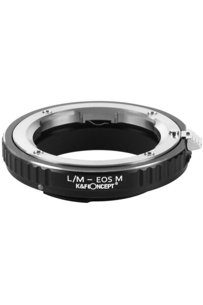 K&F CONCEPT Adaptor montura L/M-EOS M de la Leica M la EOS M-Mount