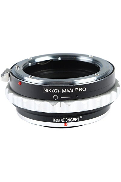 K&F CONCEPT Adaptor montura Nikon(G)-M4/3 PRO Nikon G la M4/3 (MFT)
