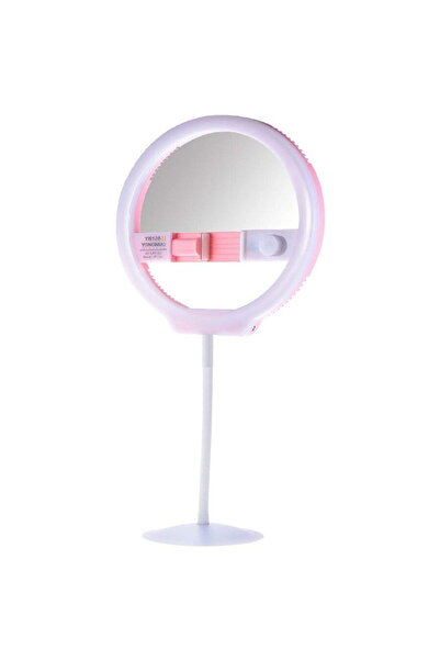 Yongnuo YN128 II Pink circular lamp with 128 LEDs and adjustable temperature