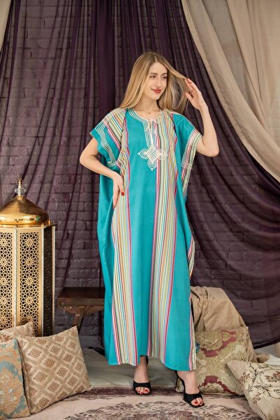 Graciana "جلابية فراشة فضفاض قطن بوليستر