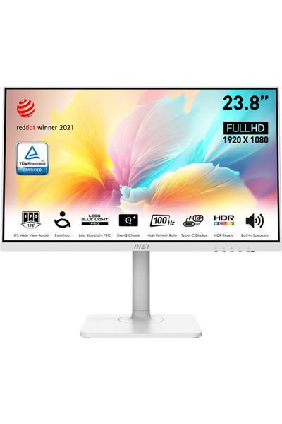 MSI Monitor Modern MD2412PW, IPS, 23.8 inch, Full HD, 1920 x 1080, HDMI, Boxe...