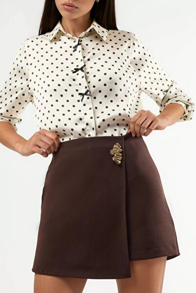 Hiccup QU STYLE Mini skirt with accessory details