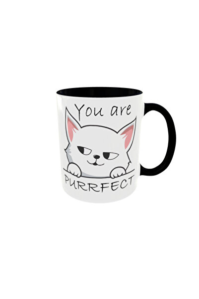 OEM Purrfect personalized cat mug, 350ml – the ideal gift for any occasion
