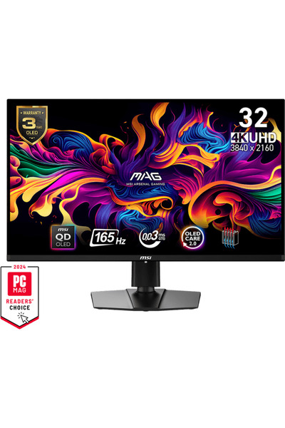 MSI Monitor Gaming, QD-OLED, MAG 321UP, 31.5", UHD 3840 x 2160, HDMI, Dipslay...
