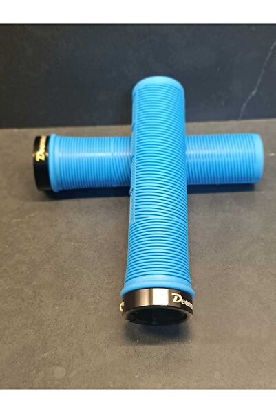 GenelTedarik مقود دراجة ديمونت - مقود مطاطي مضاد للانزلاق مع هدية كيرامبيت