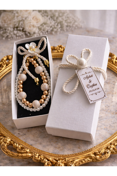 Şekerdavet Kutulu İnci Detaylı Anahtarlık Nikah Şekeri – Şık Söz Nişan Düğün ...