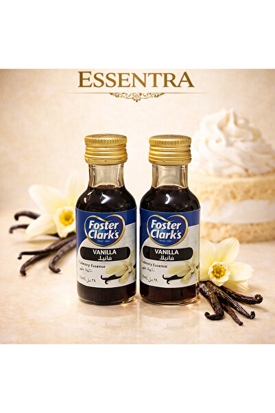 Essentra Home Foster Clark's Vanilya Aroması 28 ml Kek malzemeleri Şekerleme ...
