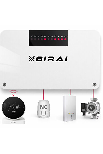 BIRAI Receptor RF SmartHeat Hub, Controler inteligent de încălzire WiFi, Pomp...
