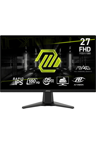 MSI Monitor Gaming LED IPS MAG 275F, 27", Full HD (1920x1080), 180Hz, 0.5ms, ...
