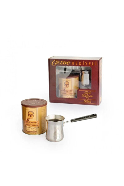 mehmet Efendi Turkish Coffee Kit 250g with Original Cezve