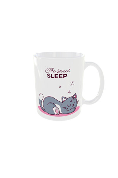 OEM Personalized cat sleep mug, 350ml – the ideal gift for any occasion