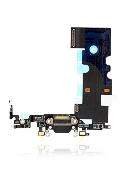 indirimplus iPhone Se 2020 Orjinal Şarj Soketli Mikrofon Flex Siyah