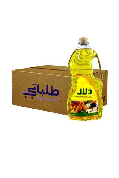 dalal Pure Vegetable Cooking Oil 1.5L - Carton (6 Bottles)