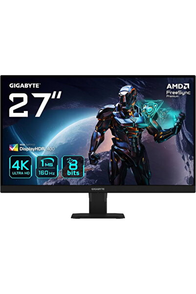 Gigabyte Monitor Gaming IPS LED 27 " GS27U, UHD (3840 x 2160), HDMI, DisplayP...