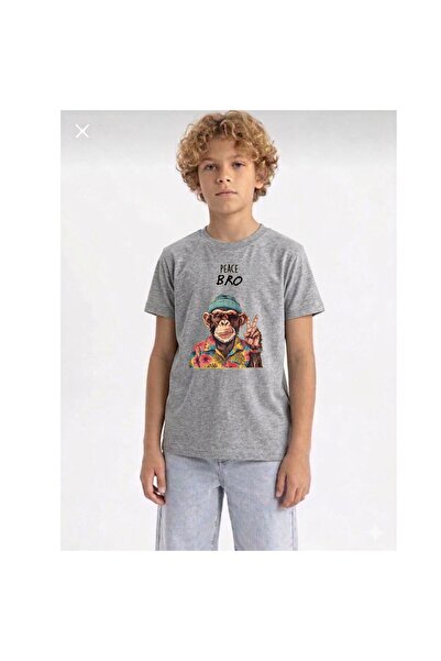 playwear Peace Bro Noul sezon 2026 Tricou unisex pentru copii, imprimat, 100%...