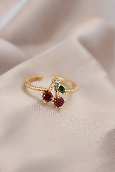 Marsilyan Nvdn- İetaks ™   Adjustable Gold Color Metal Colorful Zircon Stone ...