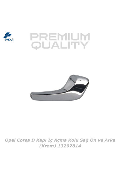 Yan Sanayi Opel Corsa D Door Inner Opening Handle Right Front and Rear (Chrom...