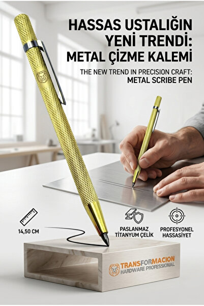 Transformacion Professional Metal Scriber Pen with Tungsten Carbide Tip Metal...