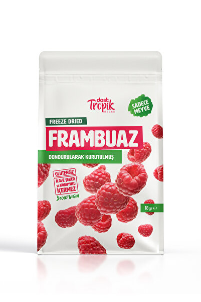 Dost Tropik Belek Dondurularak Kurutulmuş Frambuaz 18 g | Freeze Dried Meyve ...