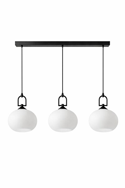 ecodesignline ORELİA Sarkıt Avize – Modern Opal Cam Küre, Şık Minimal Tavan A...