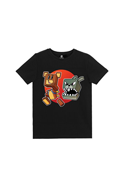 EZ Design تي شيرت للأطفال بتصميم مطبوع عليه Super Bear Adventure