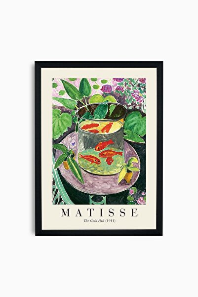 Raven Art Studio Ερρίκο Ματίς - Το Χρυσό Ψάρι, 1911 + Κορνίζα