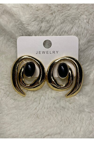 JEWELRY أقراط ذهبية بتصميم أنيق