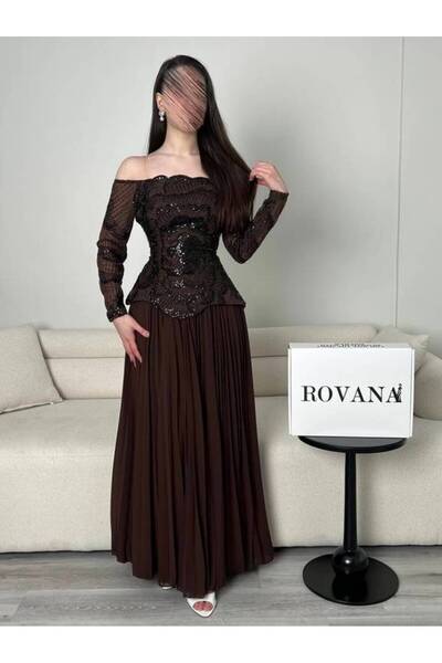 Gardenia Fashion Rina Dress Brown