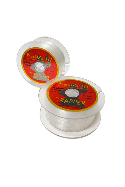 kawa jıl Trapper 300m Transparent Fishing Line 0.60 mm