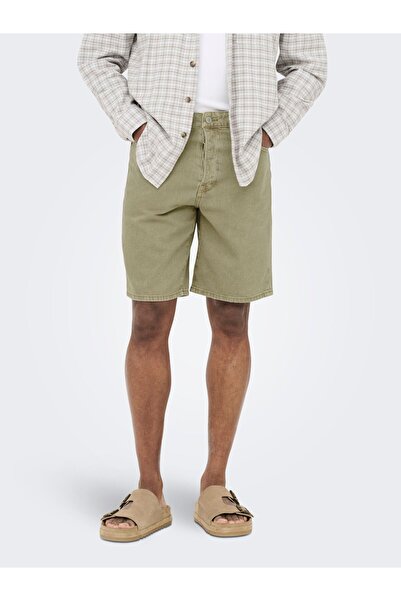 Only & Sons Pantaloni scurți din denim ONSEDGE, croială dreaptă