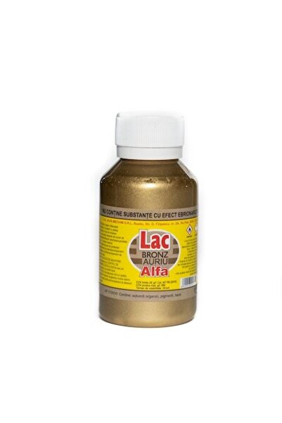 Alfa Mechim Lac Bronz Auriu 100ml
